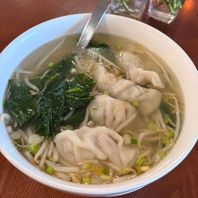 Dumpling Soup.