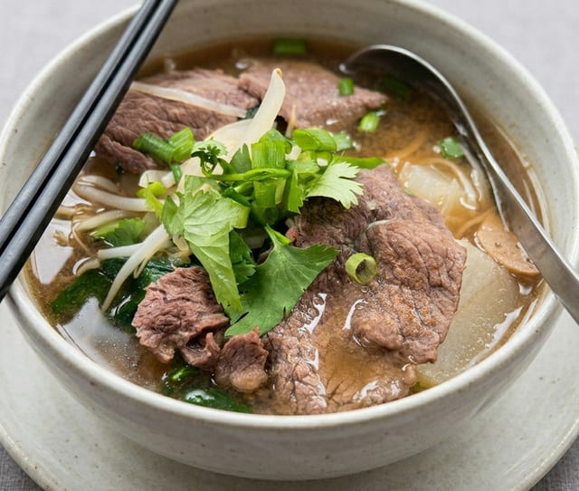 Pho Noodle Soup.