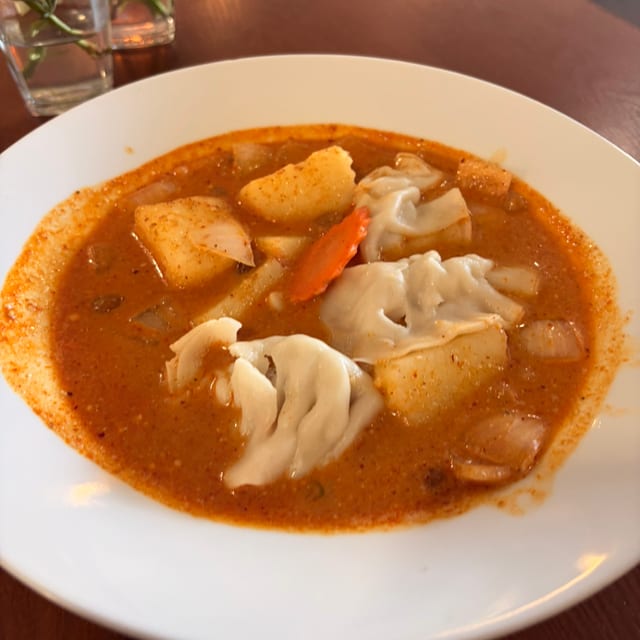 Curry with Dumpling 🌶️.
