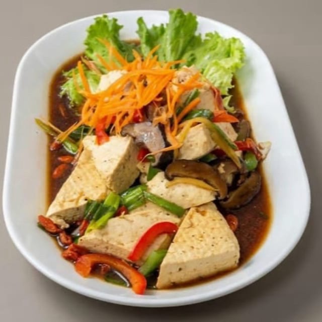 Steamed Tofu.