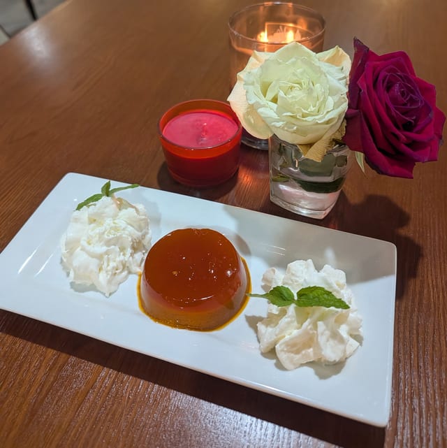 Thai Milk Tea Pudding.