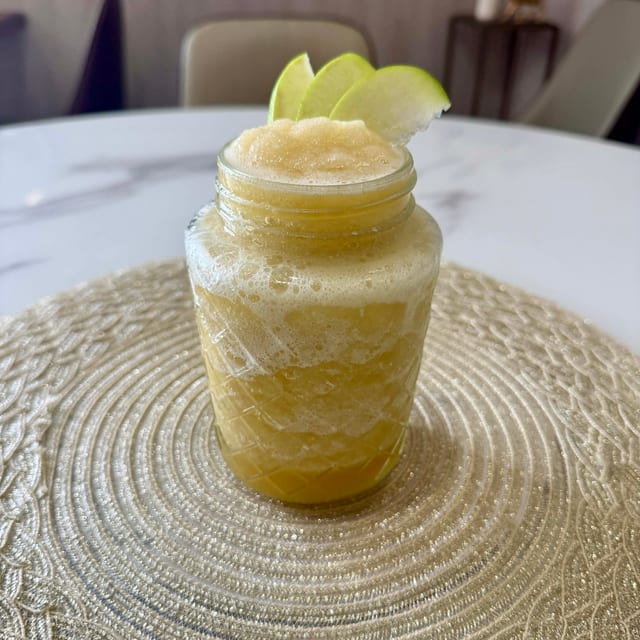 Fresh Green Apple🍏 Honey Juice.