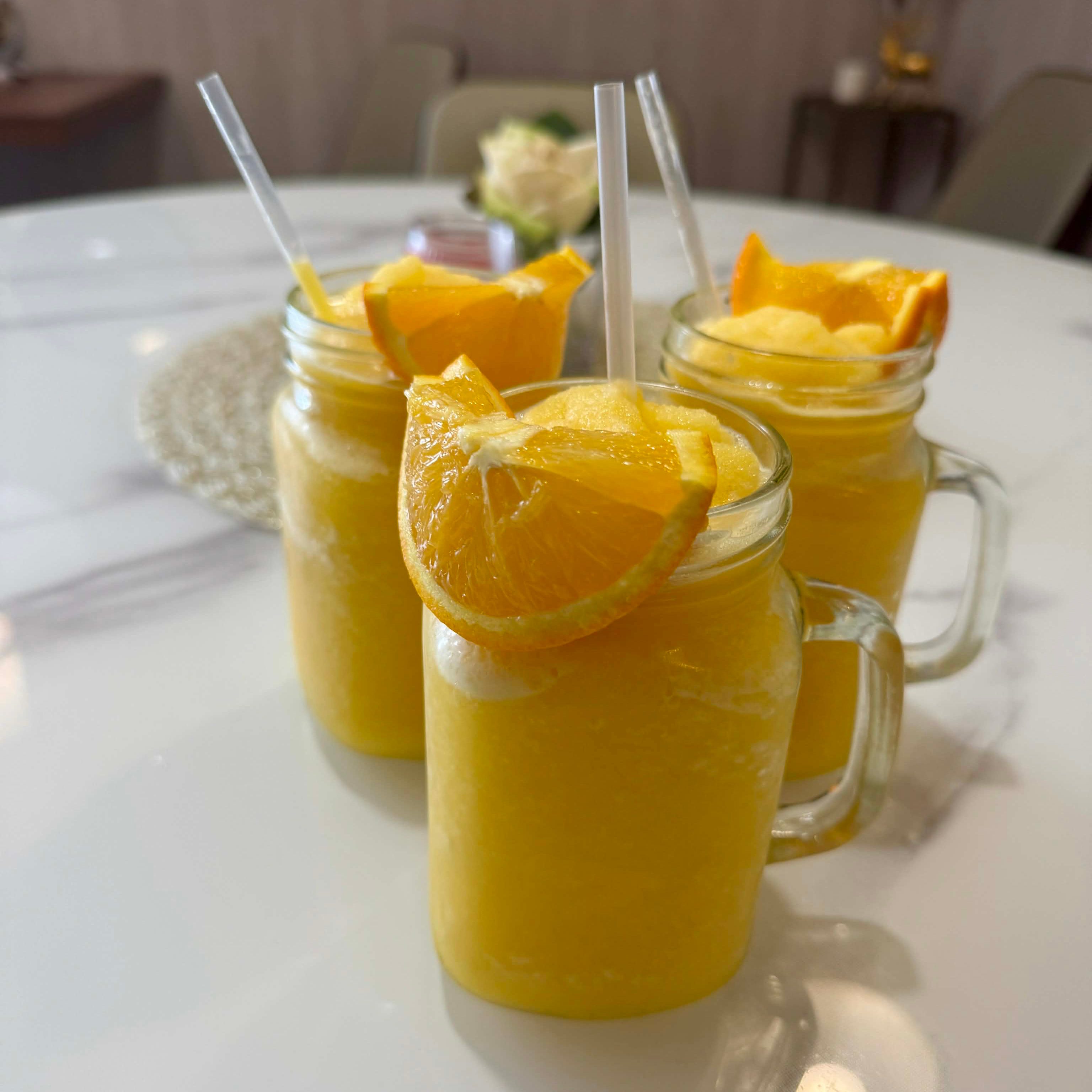 Fresh Orange🍊 Honey Juice.