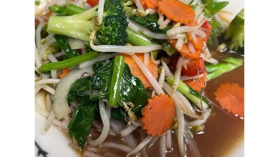 Stir Fried Mixed Vegetables.