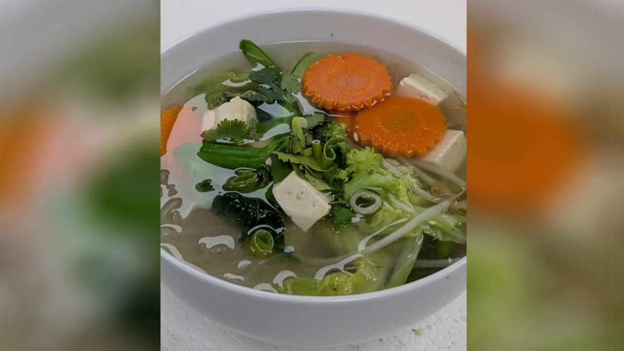 Vegetable Tofu Soup.