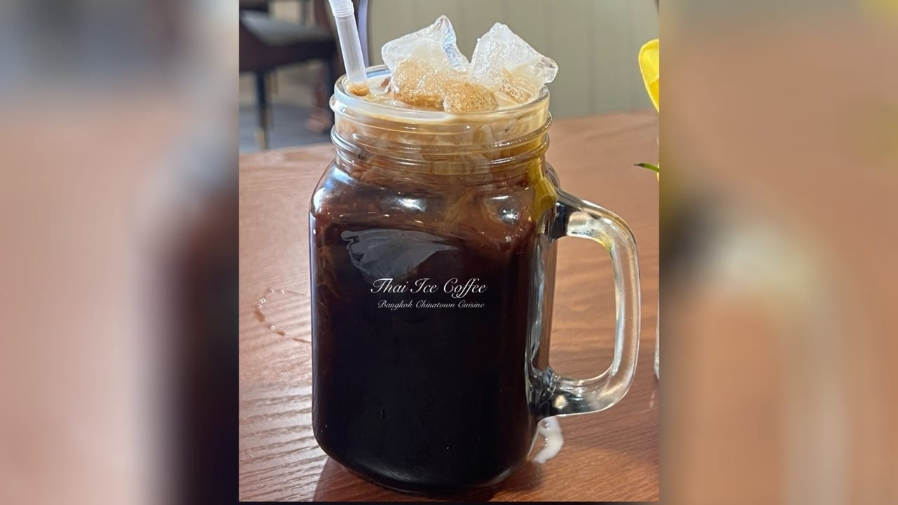 Thai Ice Coffee.