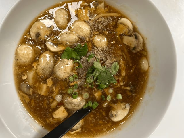 Hot & Sour Soup.