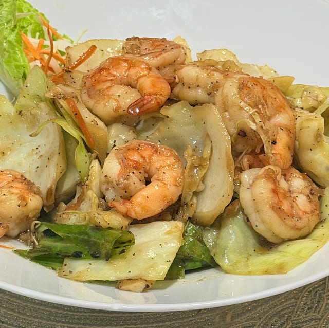 Stir Fried Cabbage.