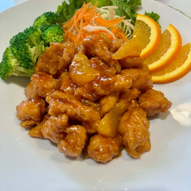 Chinatown Orange Chicken.