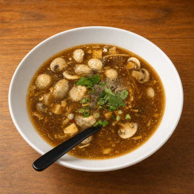 Hot & Sour Soup.