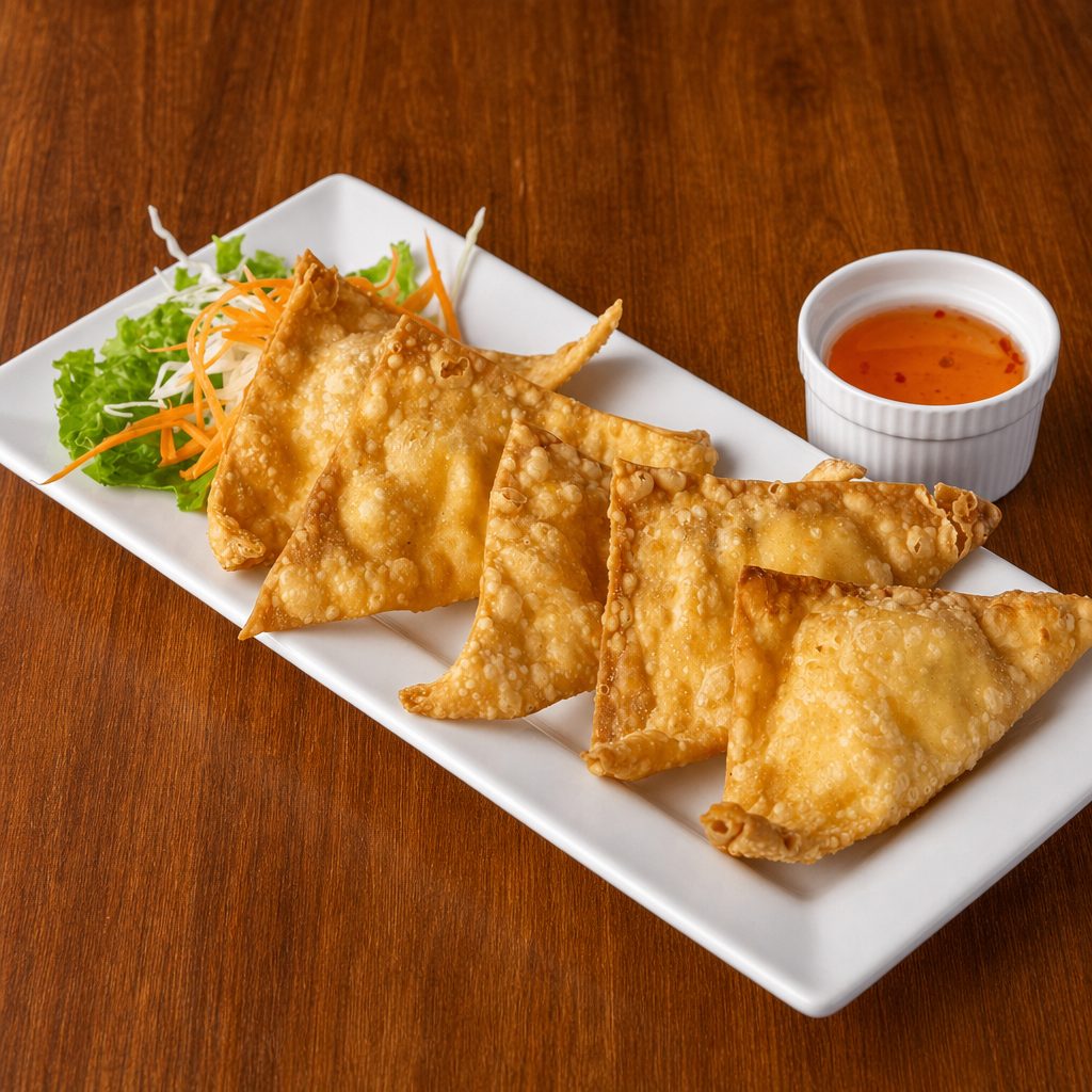 Crab Rangoon.