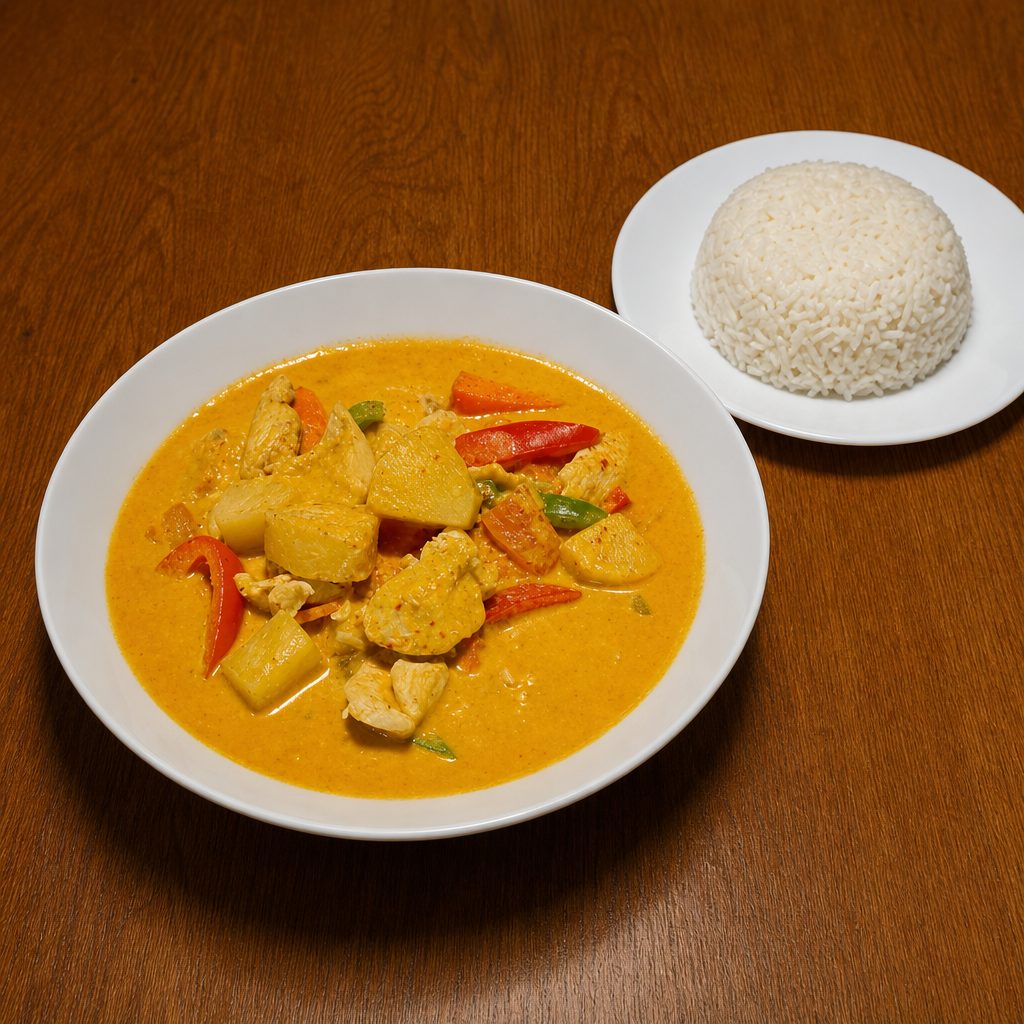 Pineapple Curry 🌶️.