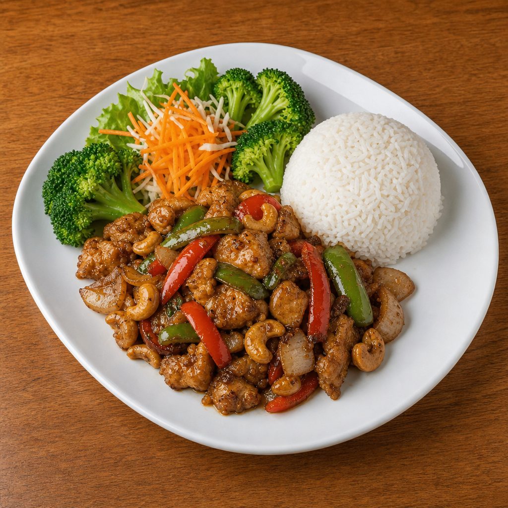 Bangkok Cashew Nut Chicken.