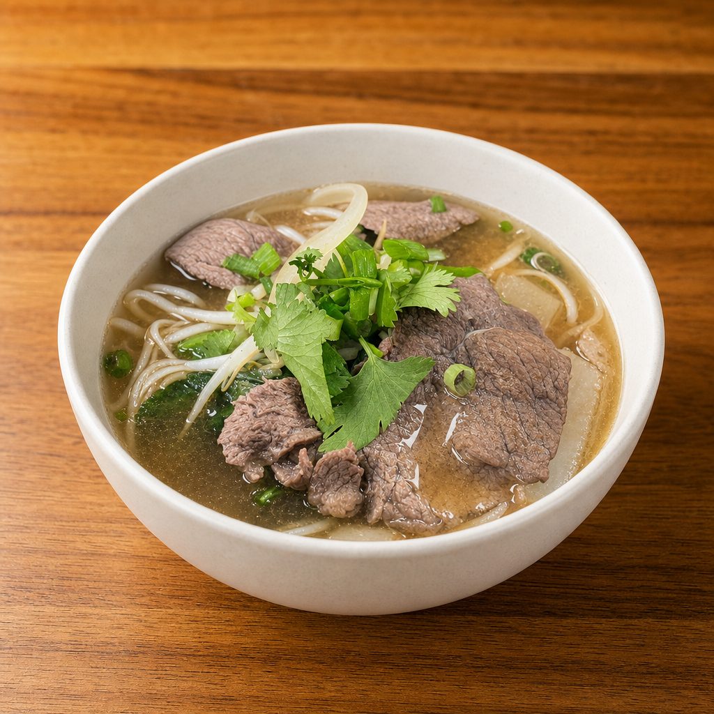 Pho Noodle Soup.