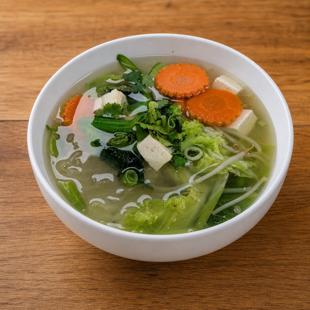 Vegetable Tofu Soup.