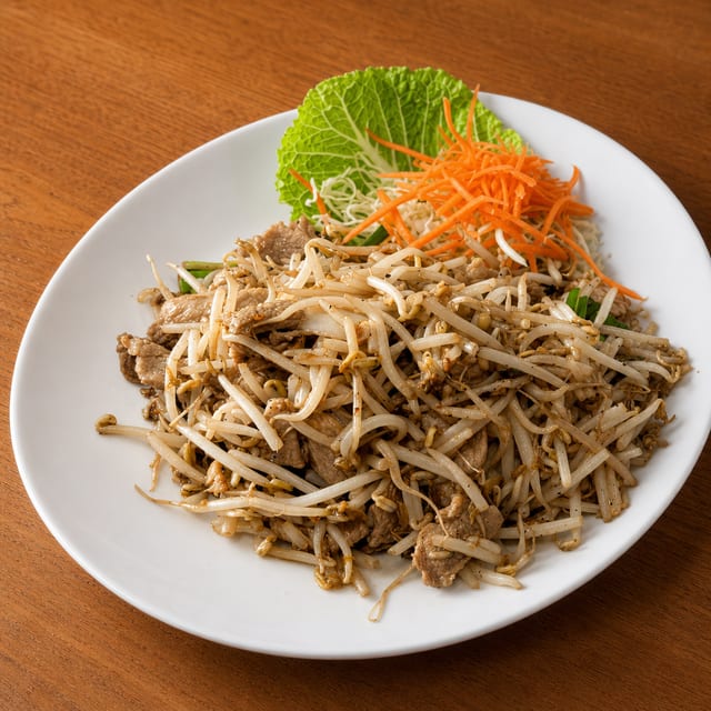 Stir Fried Bean Sprout.