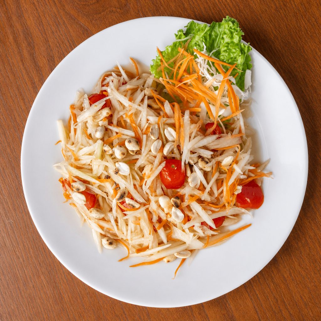 Som Tam / Papaya Salad.