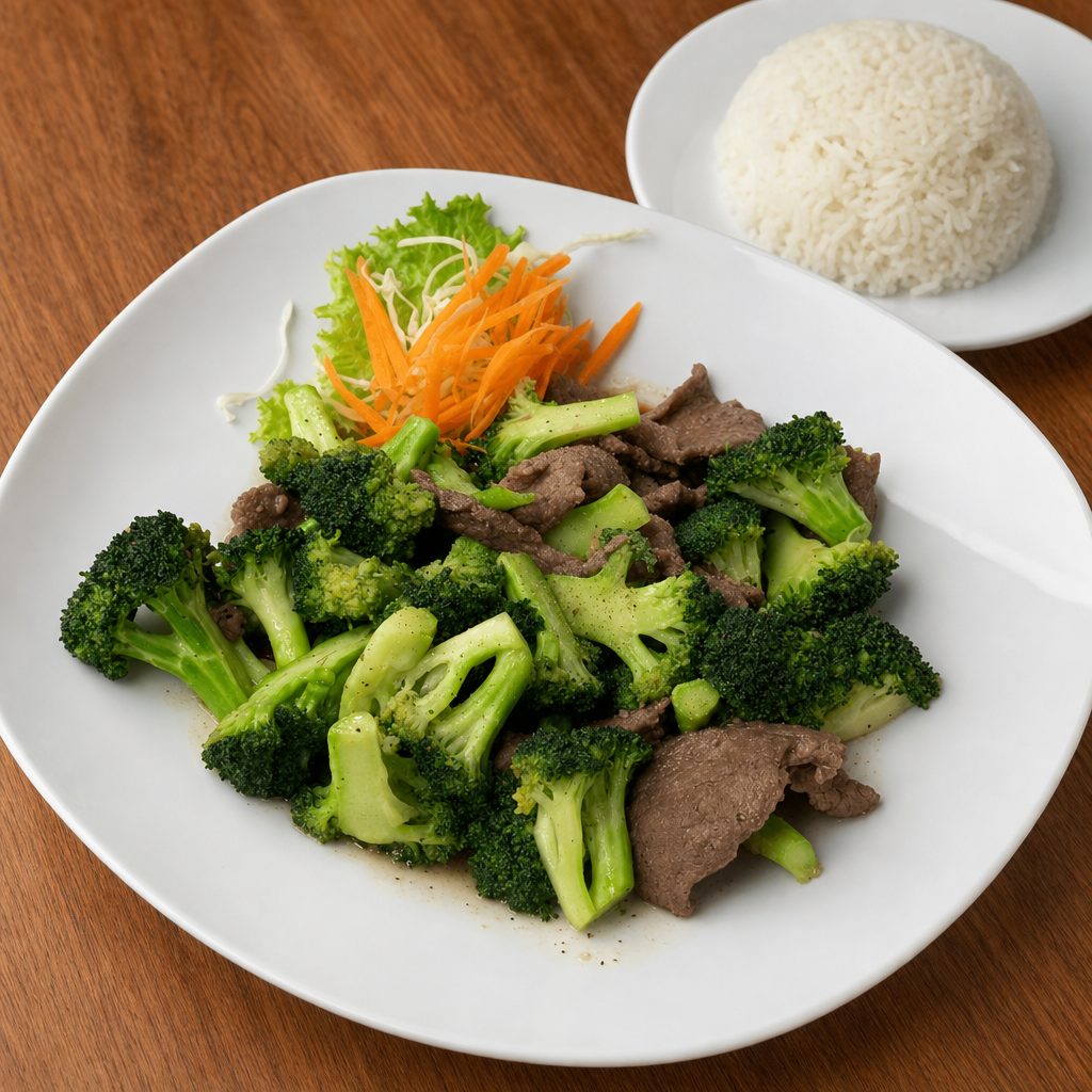 Stir Fried Broccoli.