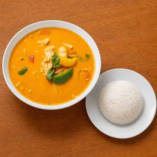 (L) Red Curry 🌶️.
