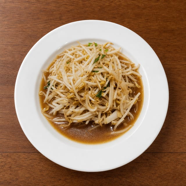 Stir Fried Garlic with Bean Sprouts..