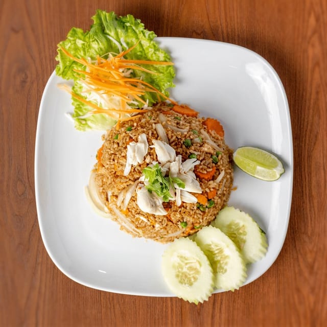 Crab Meat Fried Rice.