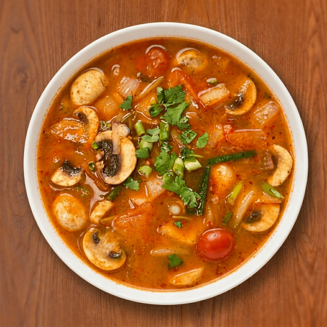 (T)Tom Yum Soup.