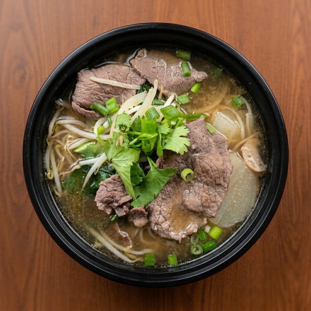Pho Noodle Soup.