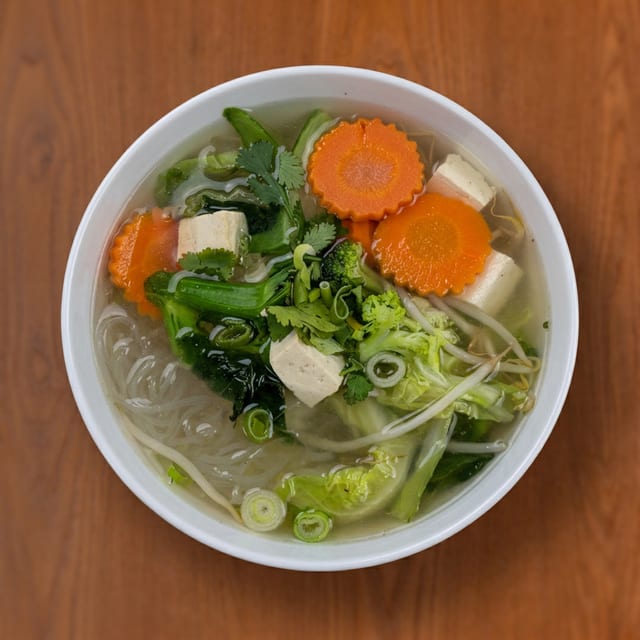 Vegetable Tofu Soup.