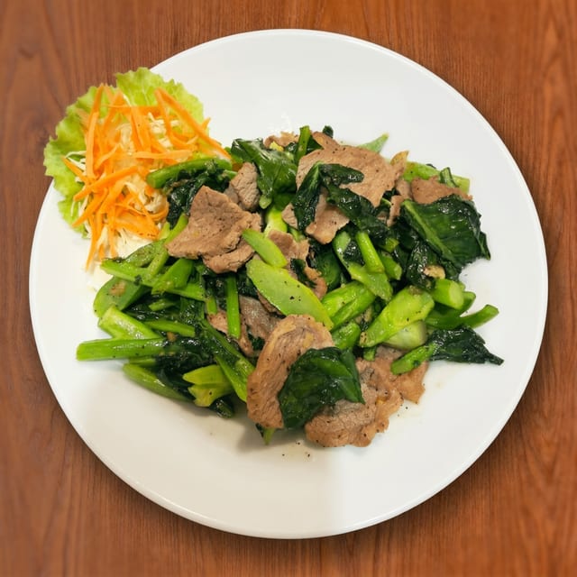 Stir Fried Chinese Broccoli.