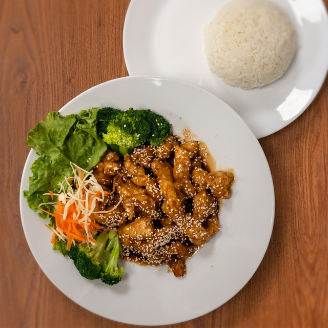 (T)Sesame Chicken.