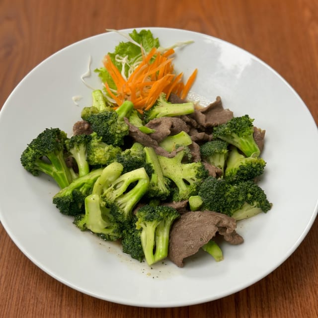 Stir Fried Broccoli.