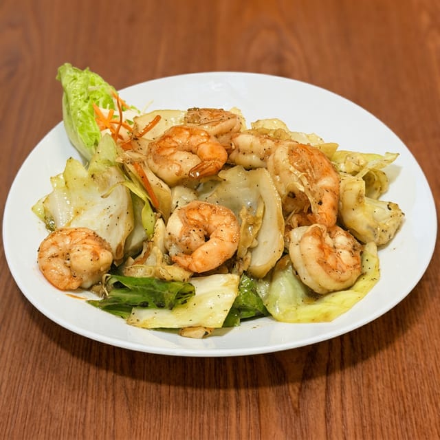 Stir Fried Cabbage.