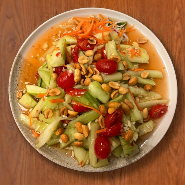 (T)Cucumber Salad.